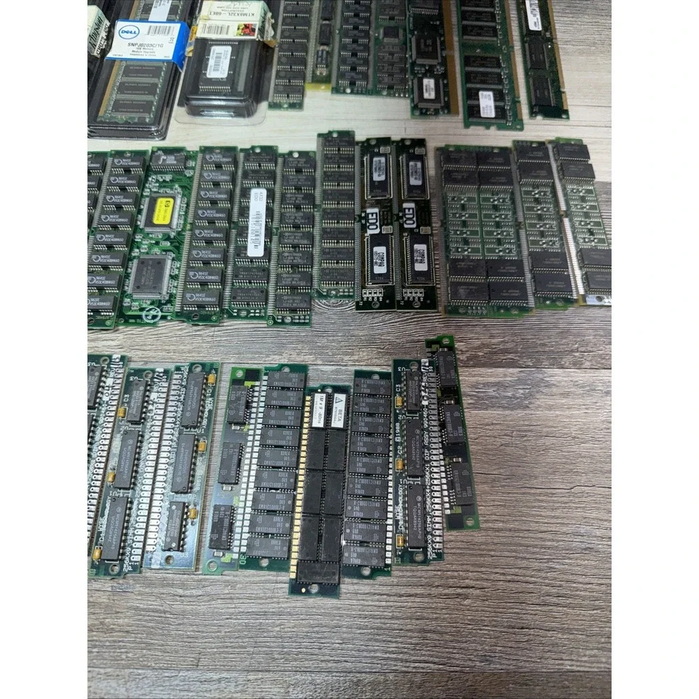 Bulk RAM Desktop Laptop Memory Mixed Brands Lot Of 53 / Untested